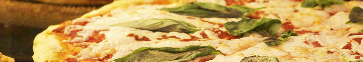 Eating Italian Pizza at Andrea's Italian Restaurant restaurant in Tabb, VA.